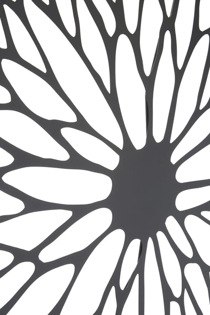Grezzana Large Black Floral Wall Art
