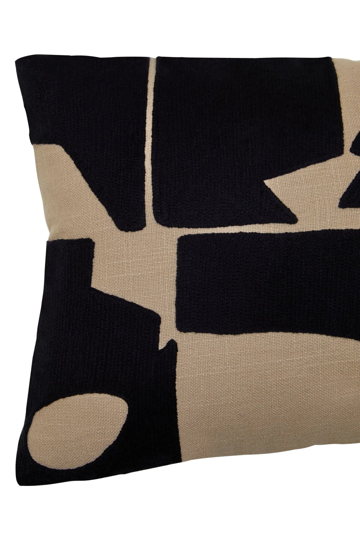 Lerici Black Natural Rectangular Cushion image 18