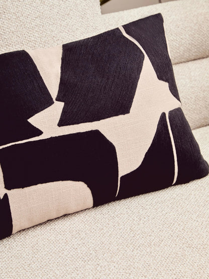 Lerici Black Natural Rectangular Cushion image 11