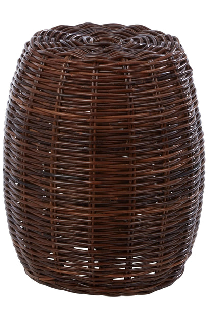 Wolvyn Natural Croco Rattan Stool