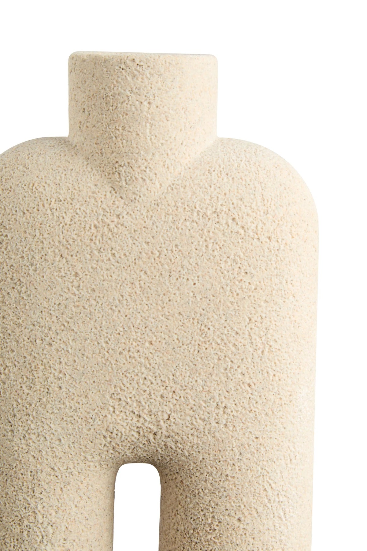 Manerba Sandstone Sculptural Large Vase image 11
