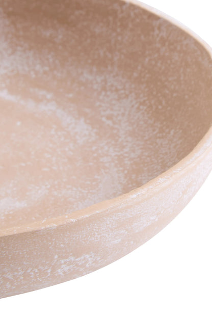 Andervik Beige Whitewash Textured Candle Holder image 13