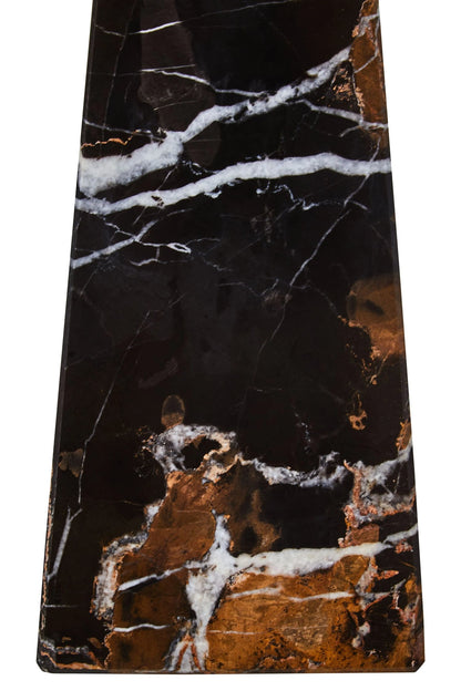 Olavik Large Black Marble Obelisk