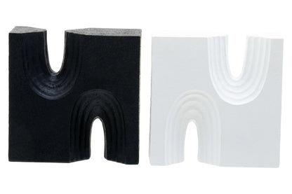 Stord Set Black White Bookends image 4