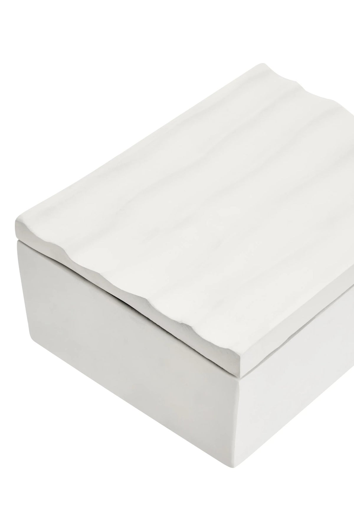 Helga Small Ivory Rippled Box image 10