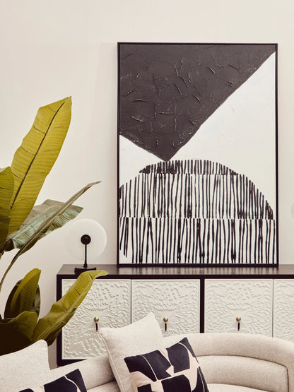 Lerici Black Natural Rectangular Cushion image 12