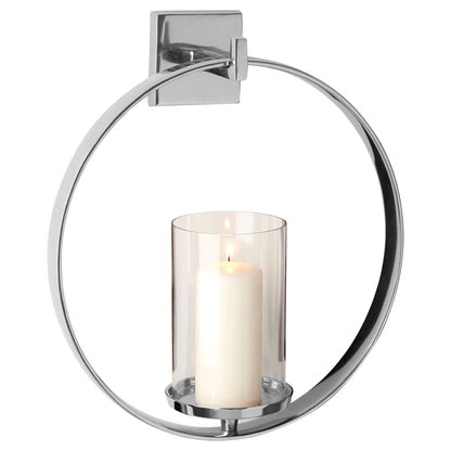 Tobira Silver Wall Sconce image 4