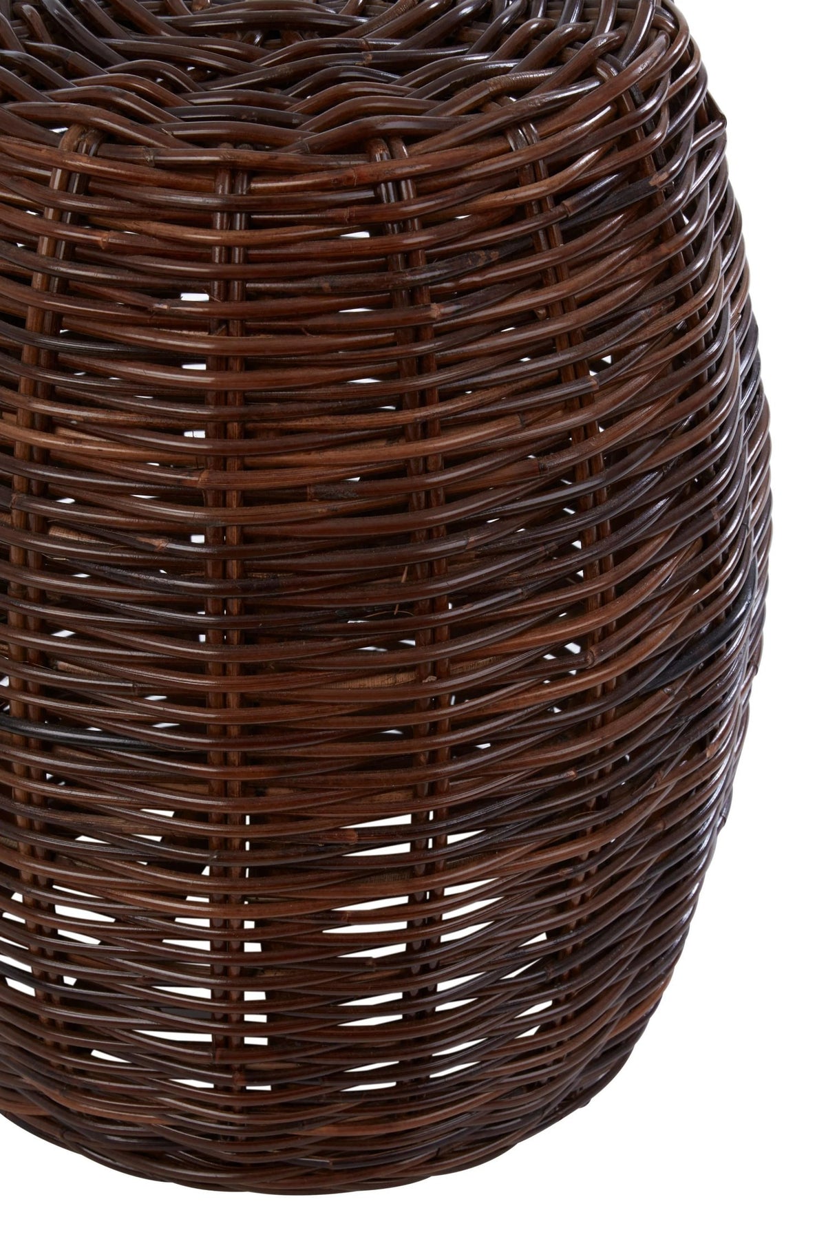 Wolvyn Natural Croco Rattan Stool