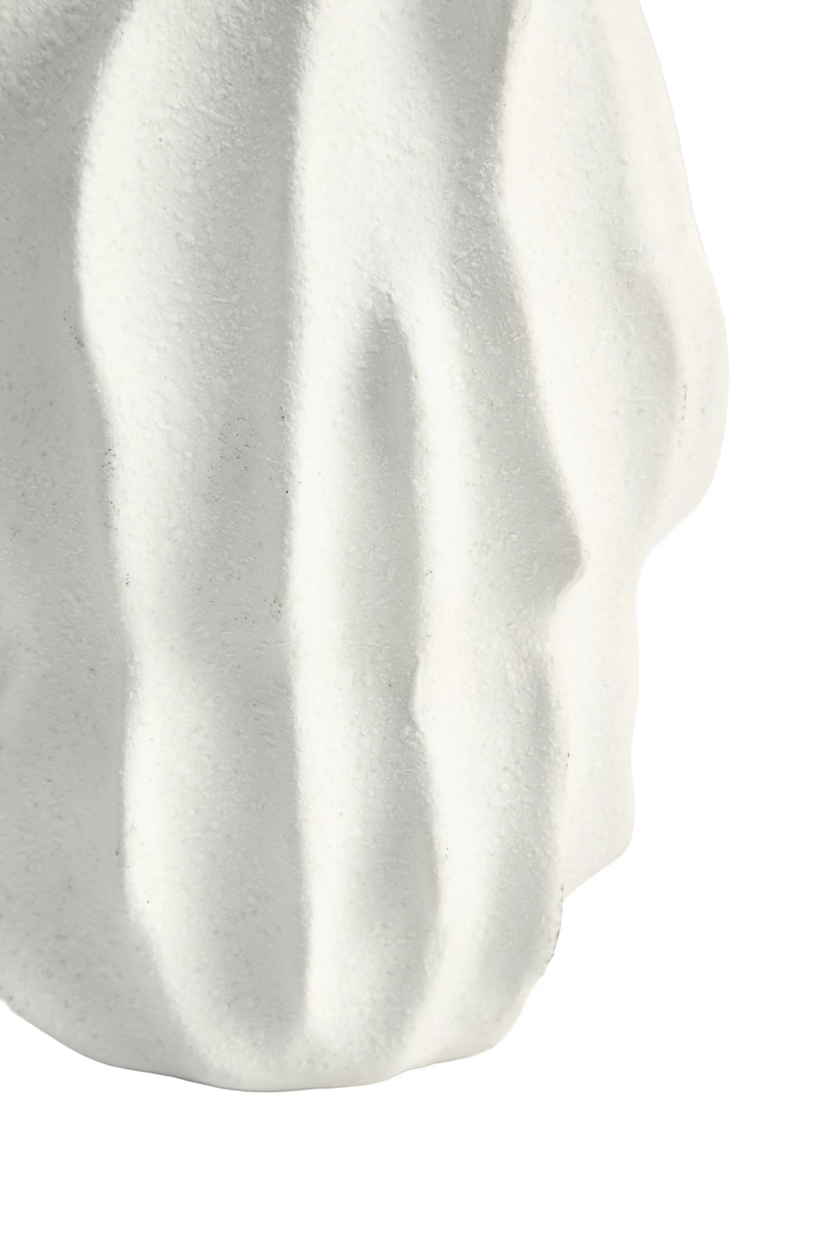 Harlow Small White Textured Vase image 5