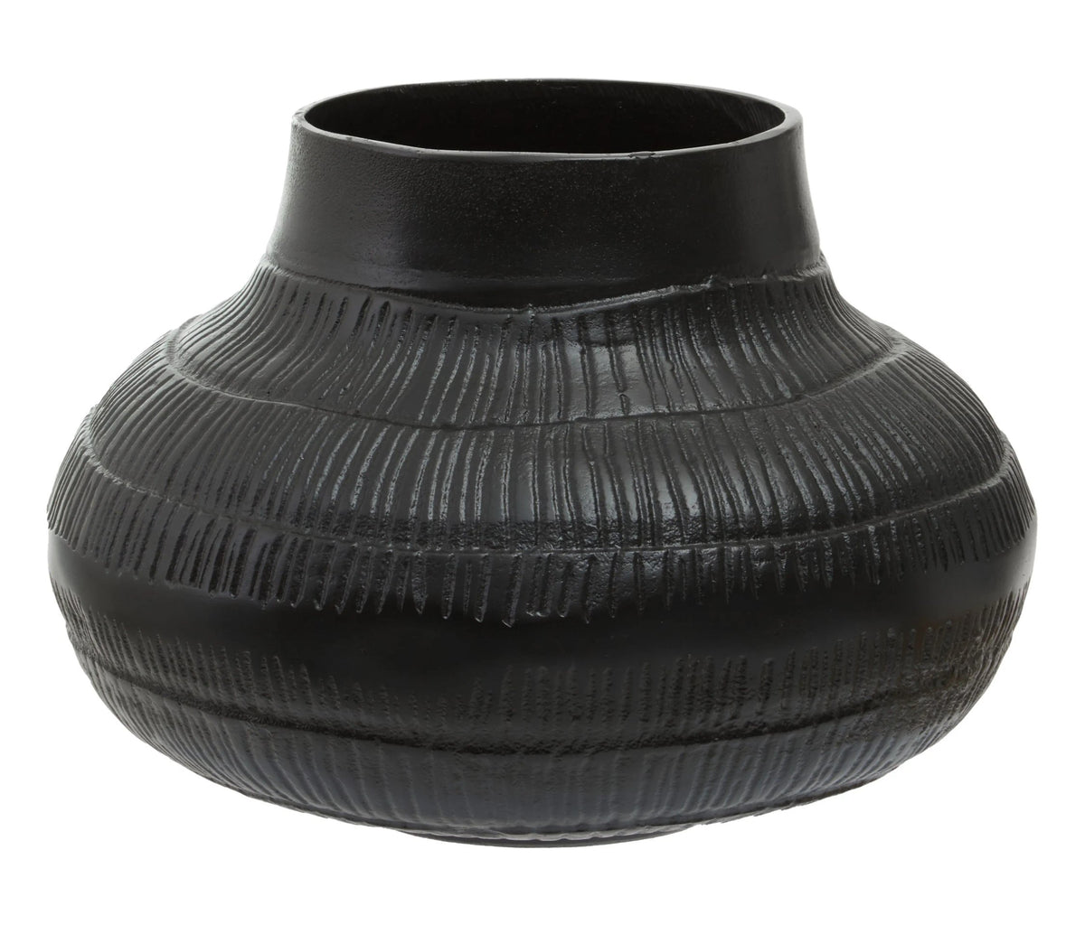Quorra Small Black Vase