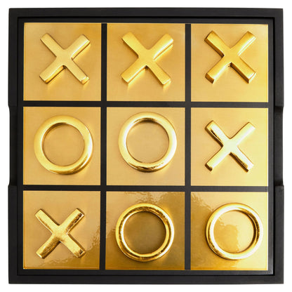 Vexquin Black Gold Noughts & Crosses