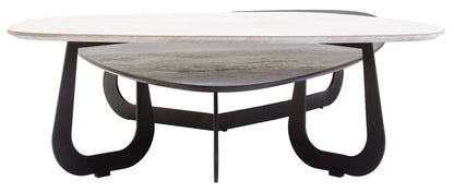 Como Ceramic 2-Tier Large Coffee Table image 3