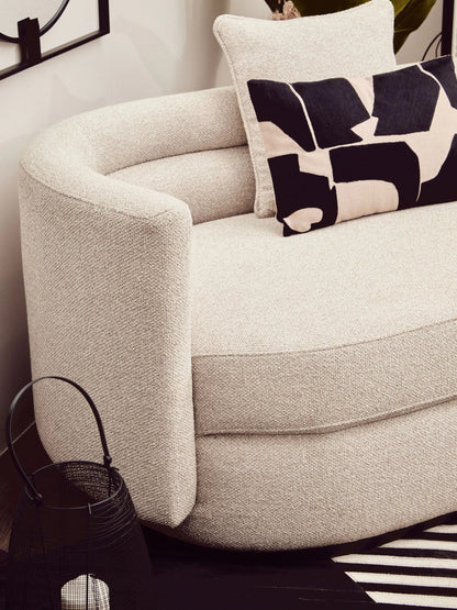 Lerici Black Natural Rectangular Cushion image 10
