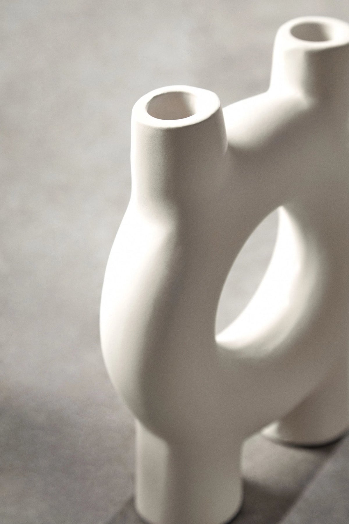 Randvik Small Cream Candle Holder image 5