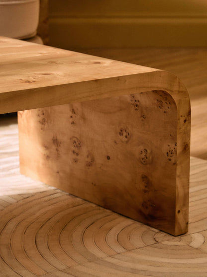 Henrik Burl Wood Coffee Table image 7