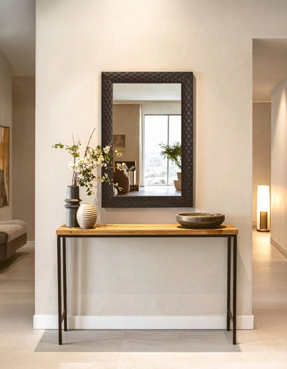 Uppsavik Wall Black Frame Mirror image 6