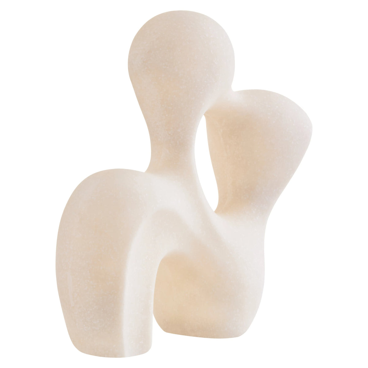Darfo White Marble Organic Sculpture image 2