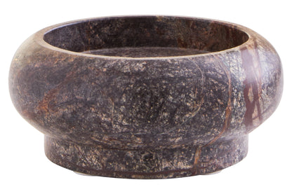 Lipari Forest Green Marble Candle Holder image 1