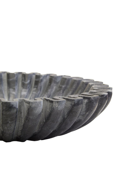 Orquin Grey Marble Small Fluted Bowl image 19