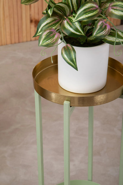 Ulstvik Green Gold 2-Tier Plant Stand image 5