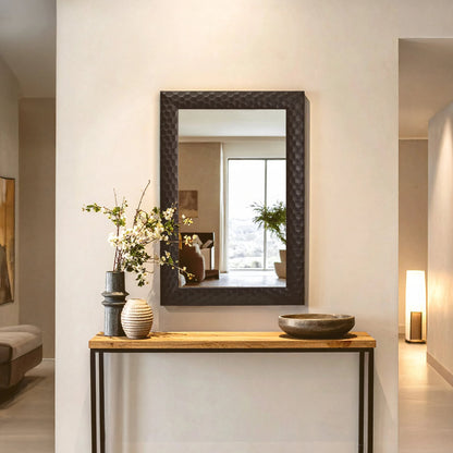 Uppsavik Wall Black Frame Mirror image 7