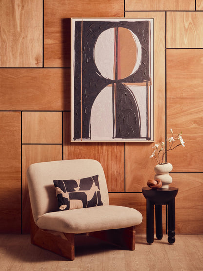Lerici Black Natural Rectangular Cushion image 16