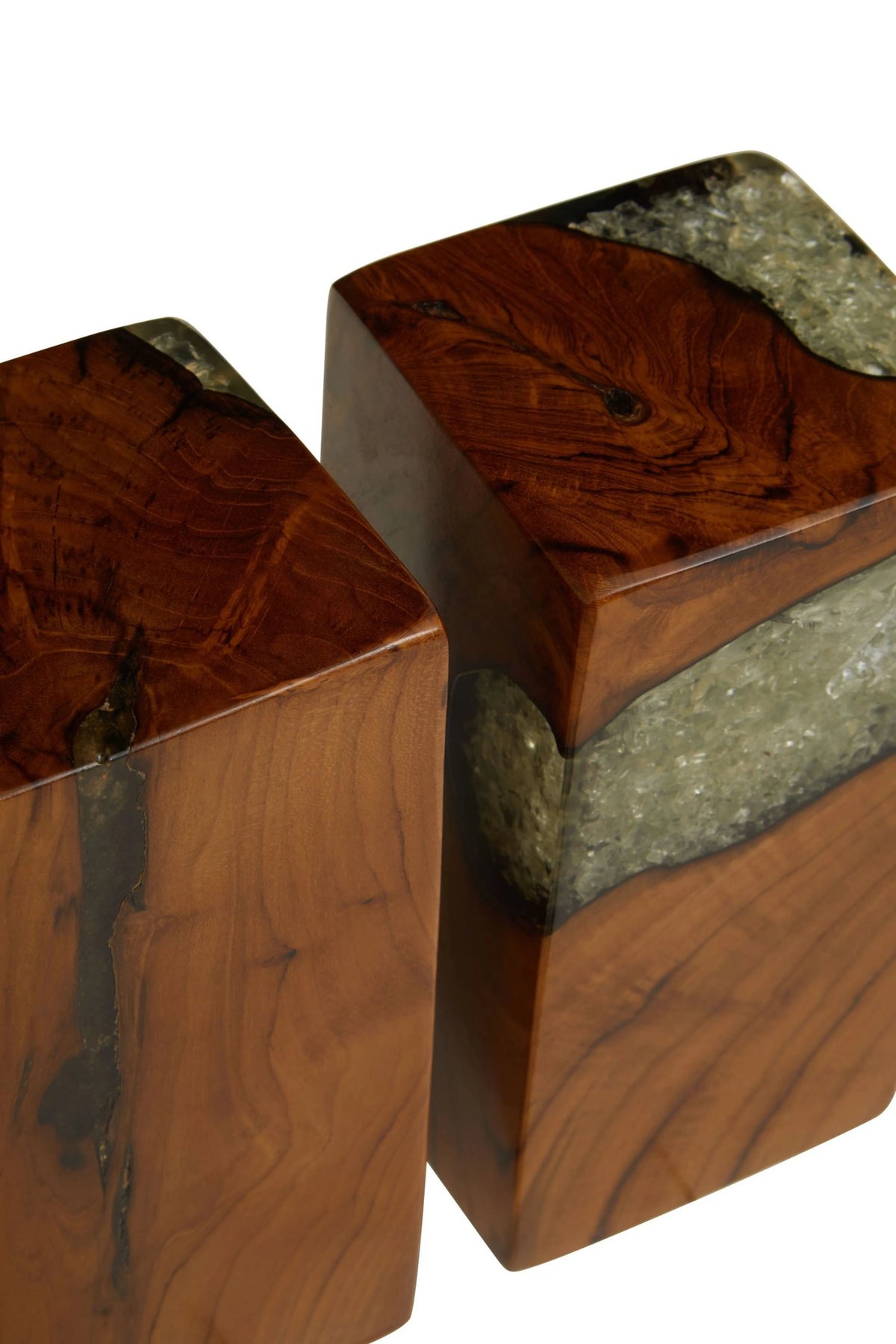 Nettuno Set Teak Resin Bookends image 7