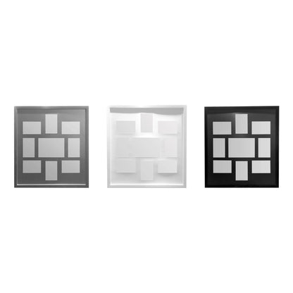 Cheltenham Silver 9 Rectangular Multi Photo Frame