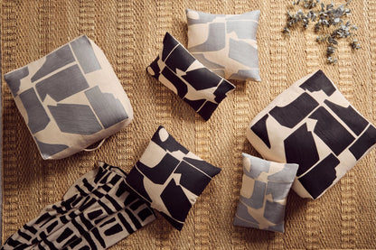 Lerici Black Natural Rectangular Cushion image 6