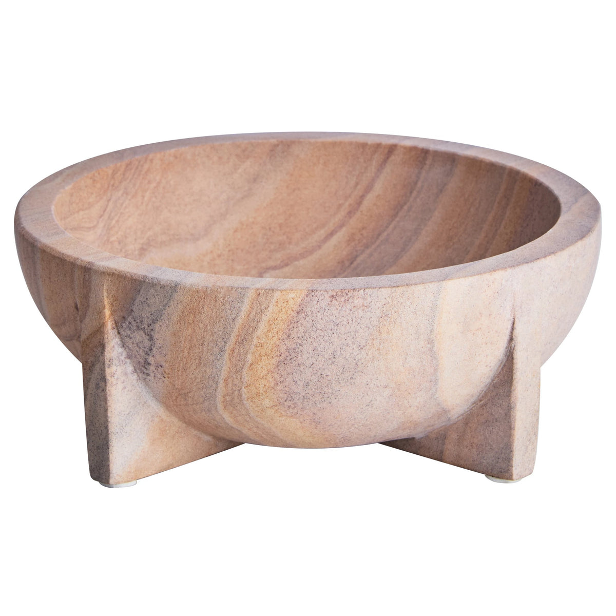 Scilla Rainbow Sandstone Pedestal Bowl image 1
