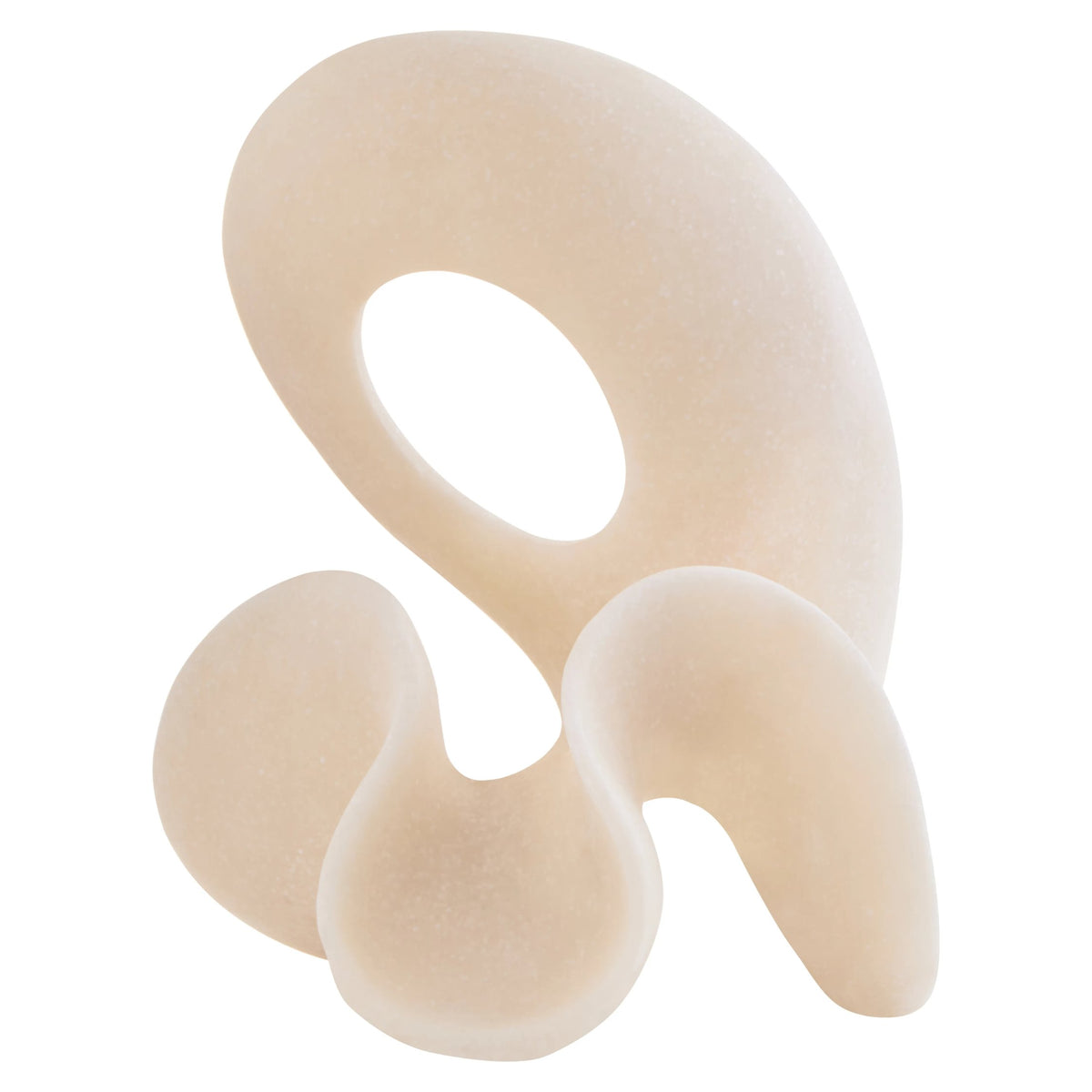 Hampstora White Marble Small Loop Sculpture image 4