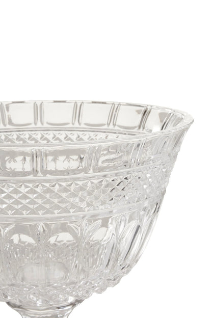 Vossvira Footed Glass Fruit Bowl image 2