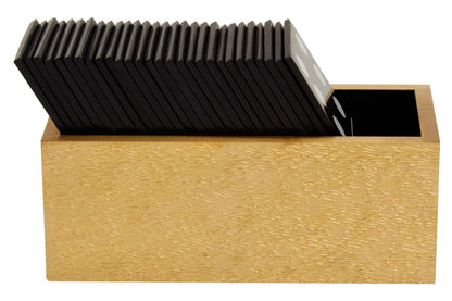 Ludvika Gold Black Dominoes Domino Set image 2