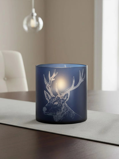 Volda Large Blue Stag Candle Holder image 5