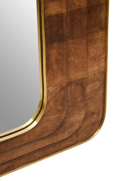 Tulquin Mango Wood Wall Mirror image 11