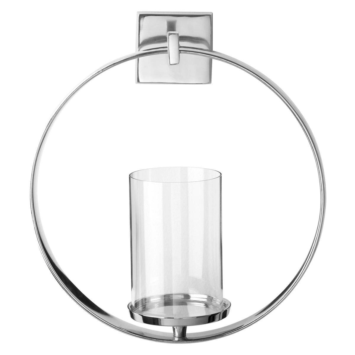 Tobira Silver Wall Sconce image 1