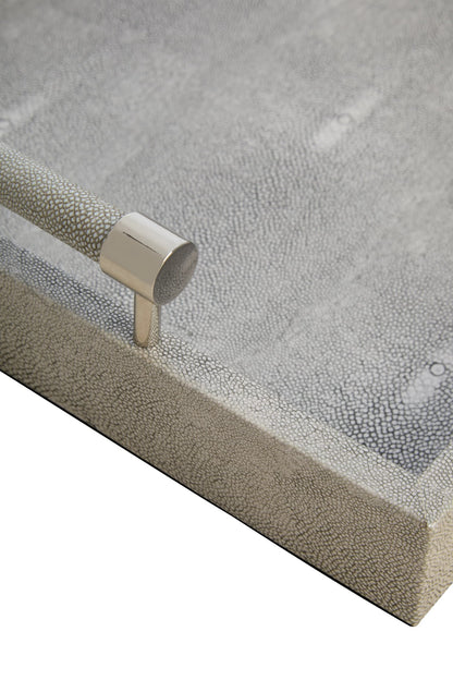 Olquin Set Grey Shagreen Trays Tray image 11