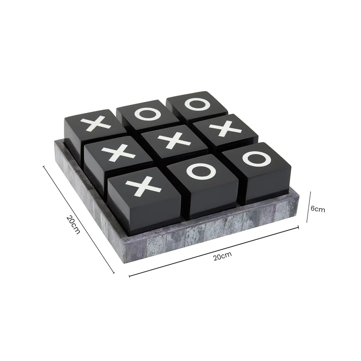 Lymington Black White Noughts & Crosses image 4