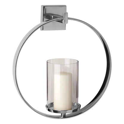 Tobira Silver Wall Sconce image 3