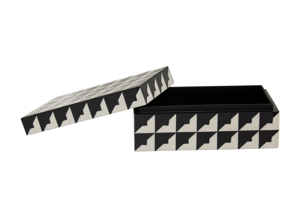 Salisbury Black White Small Trinket Box image 2