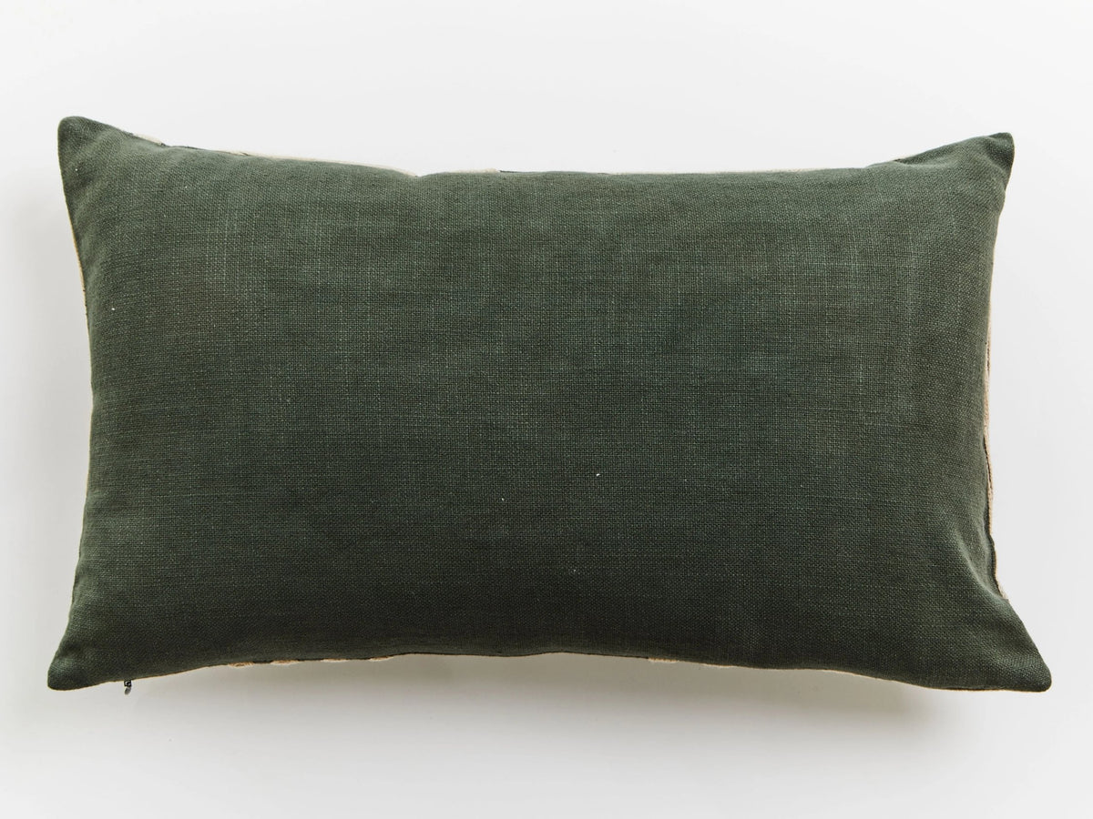 Arco Natural Green Rectangular Cushion image 3