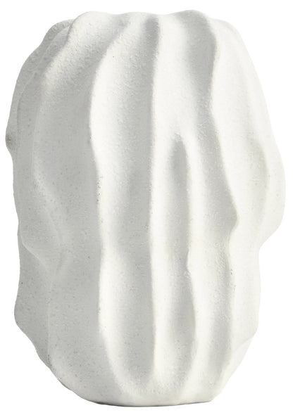 Harlow Small White Textured Vase image 2