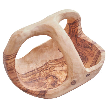 Zendra Olive Wood Fruit Bowl image 5