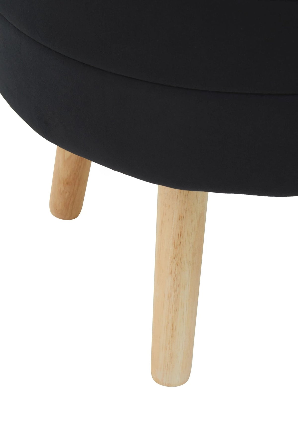 Nexelle Black Velvet Stool