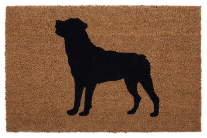 Husvik Rottweiler Dog Coir Doormat image 1