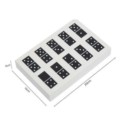 Droitwich Black White Set Domino Box image 4