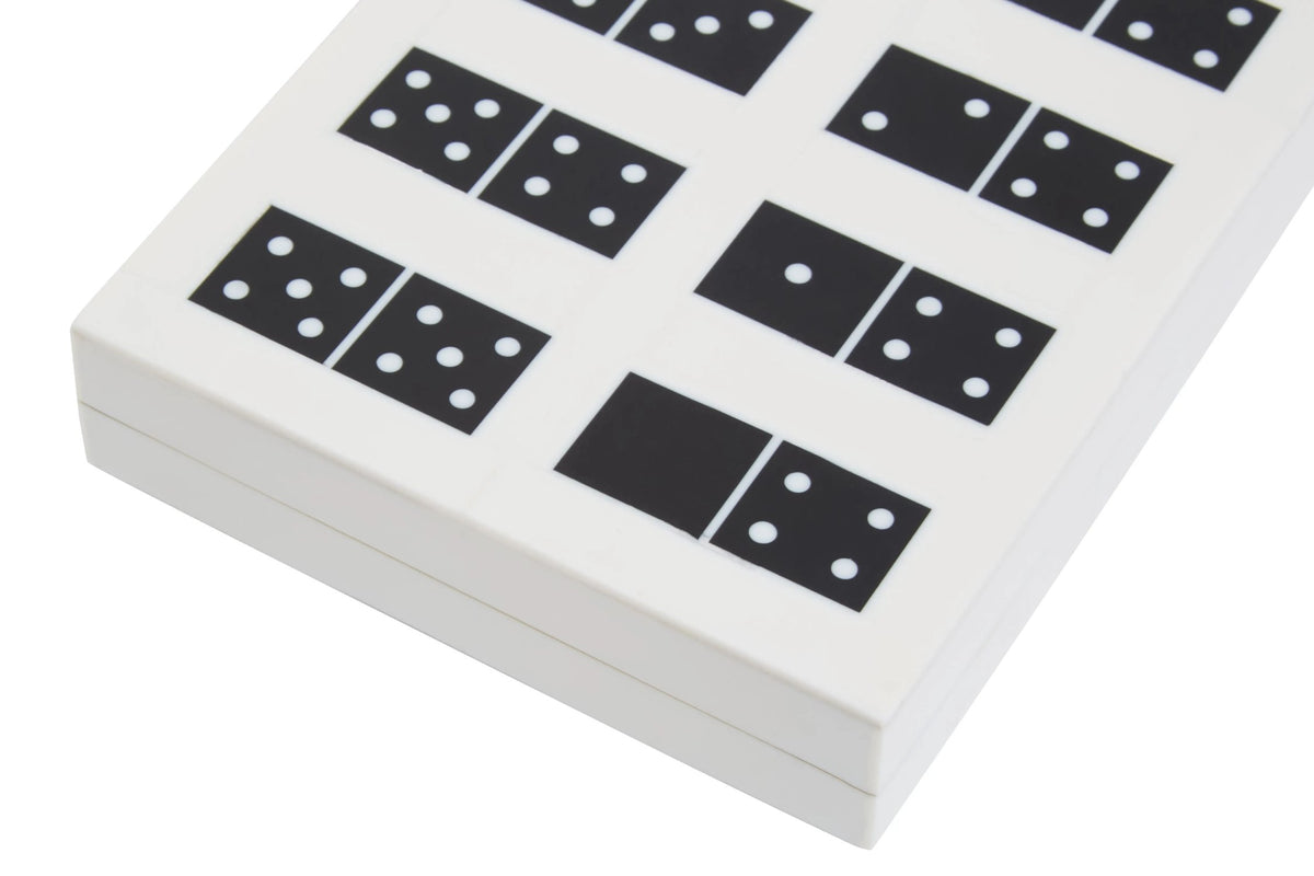 Droitwich Black White Set Domino Box image 6